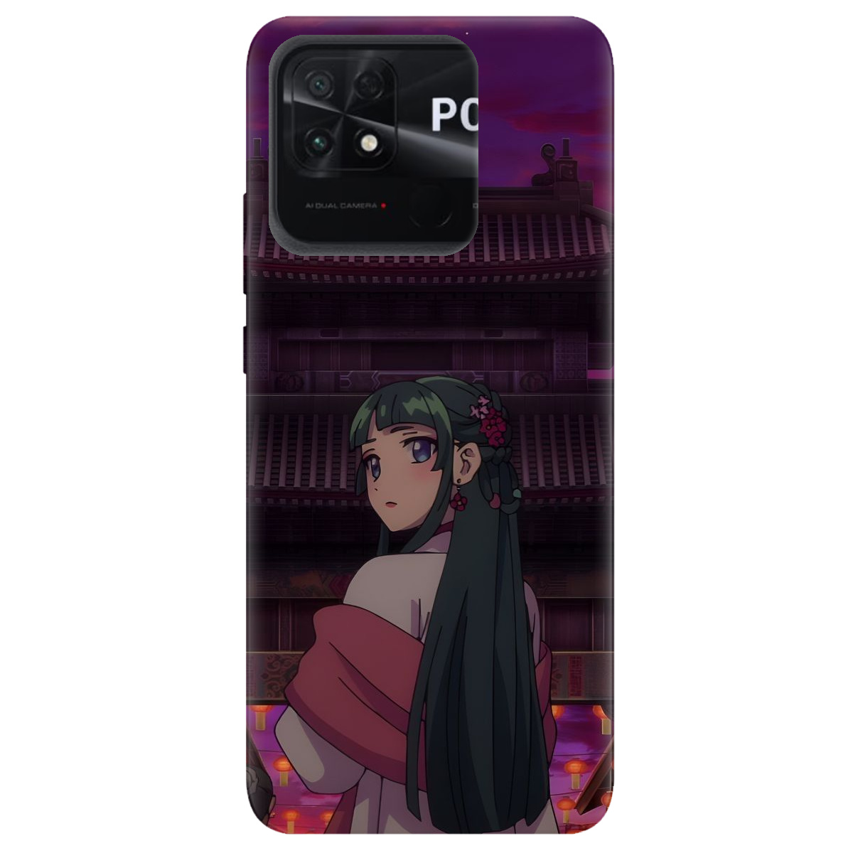 Чехол для Xiaomi Poco C40 Маомао - фото 1 - Чехлы для телефонов