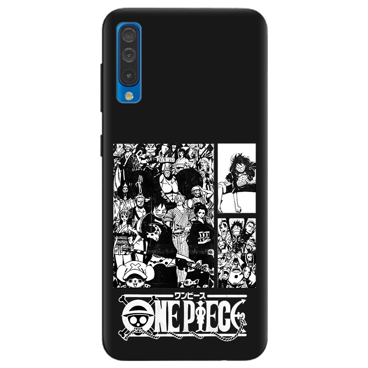 Чехол для Samsung Galaxy A30s черный матовый soft touch Panels - фото 1 - Чехлы для телефонов