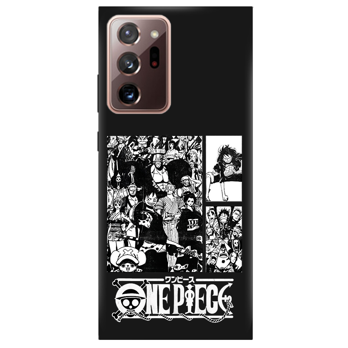 Чехол для Samsung Galaxy Note 20 Ultra черный матовый soft touch Panels - фото 1 - Чехлы для телефонов