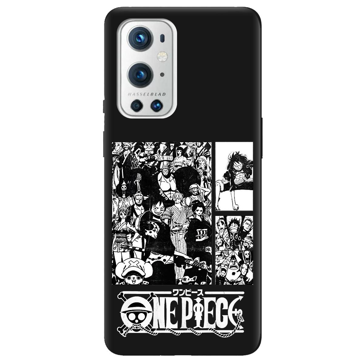 Чохол для OnePlus 9 Pro чорний матовий soft touch Panels - фото 1 - Чохли для телефонів