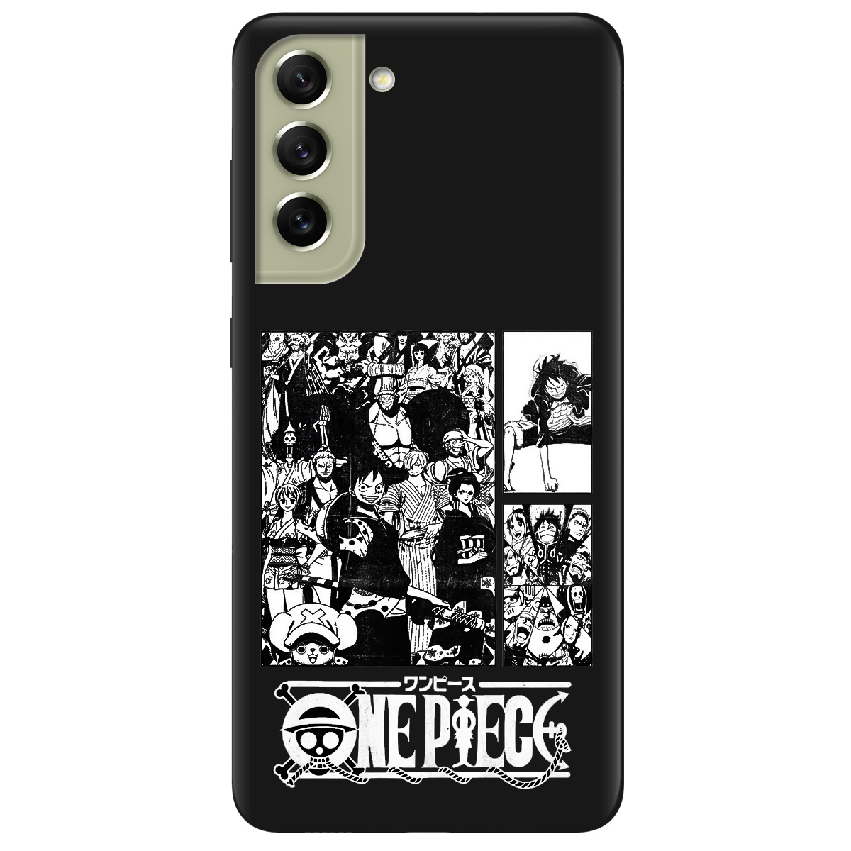 Чохол для Samsung Galaxy S21 FE чорний матовий soft touch Panels - фото 1 - Чохли для телефонів