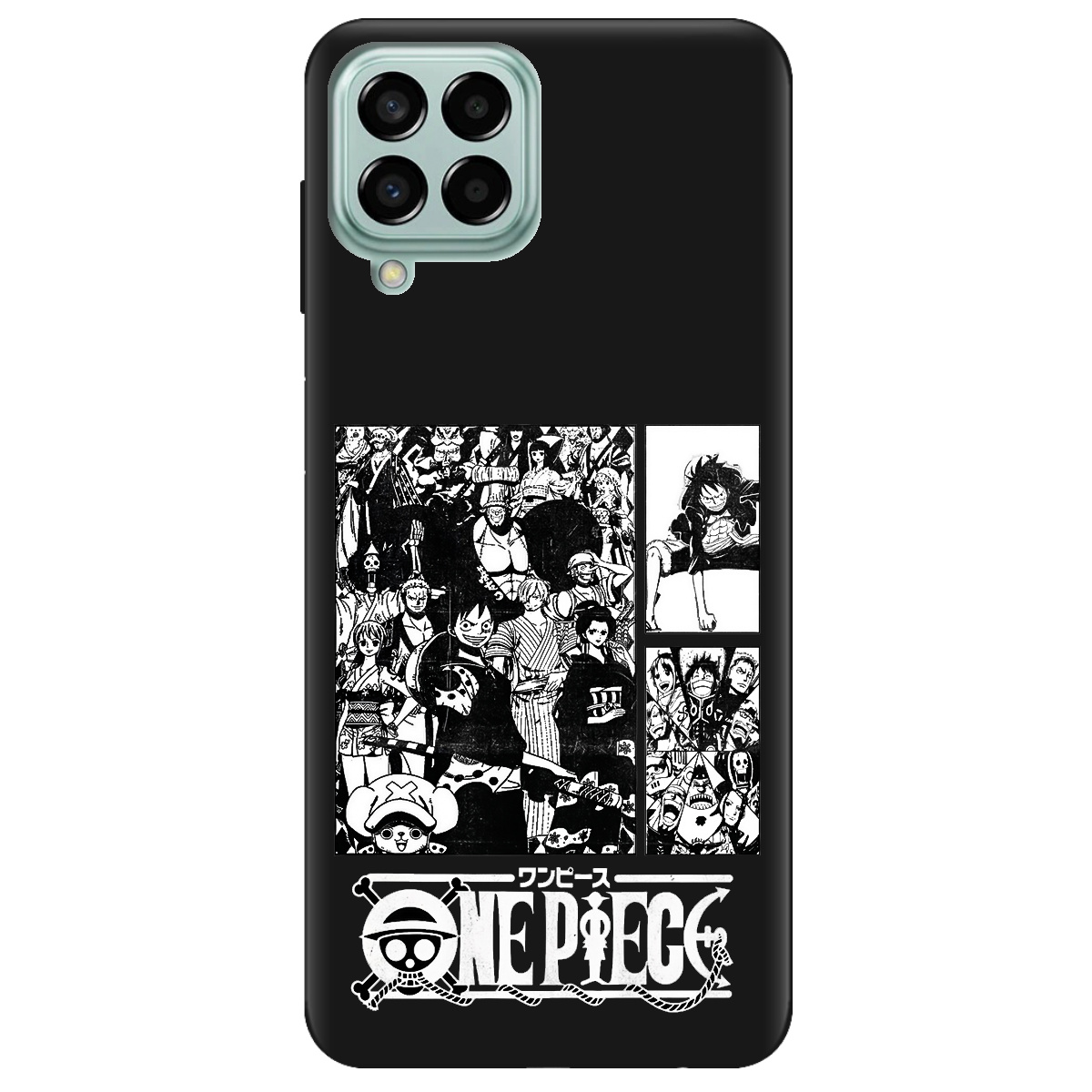 Чохол для Samsung Galaxy M33 5G чорний матовий soft touch Panels - фото 1 - Чохли для телефонів