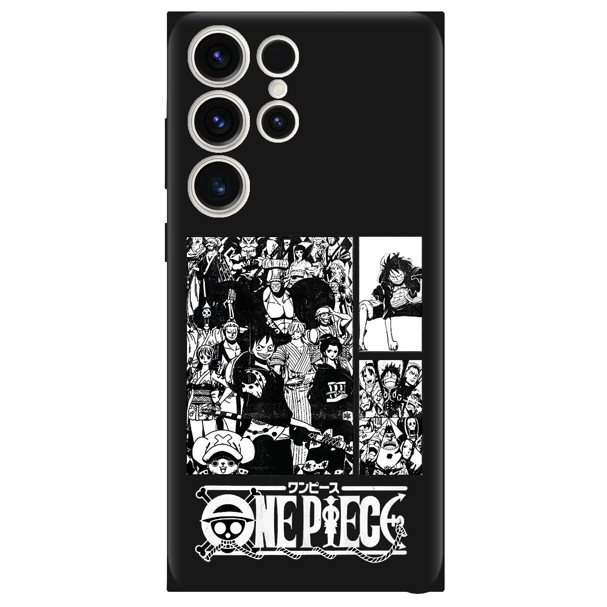 Чехол для Samsung Galaxy S25 Ultra черный матовый soft touch Panels - фото 1 - Чехлы для телефонов