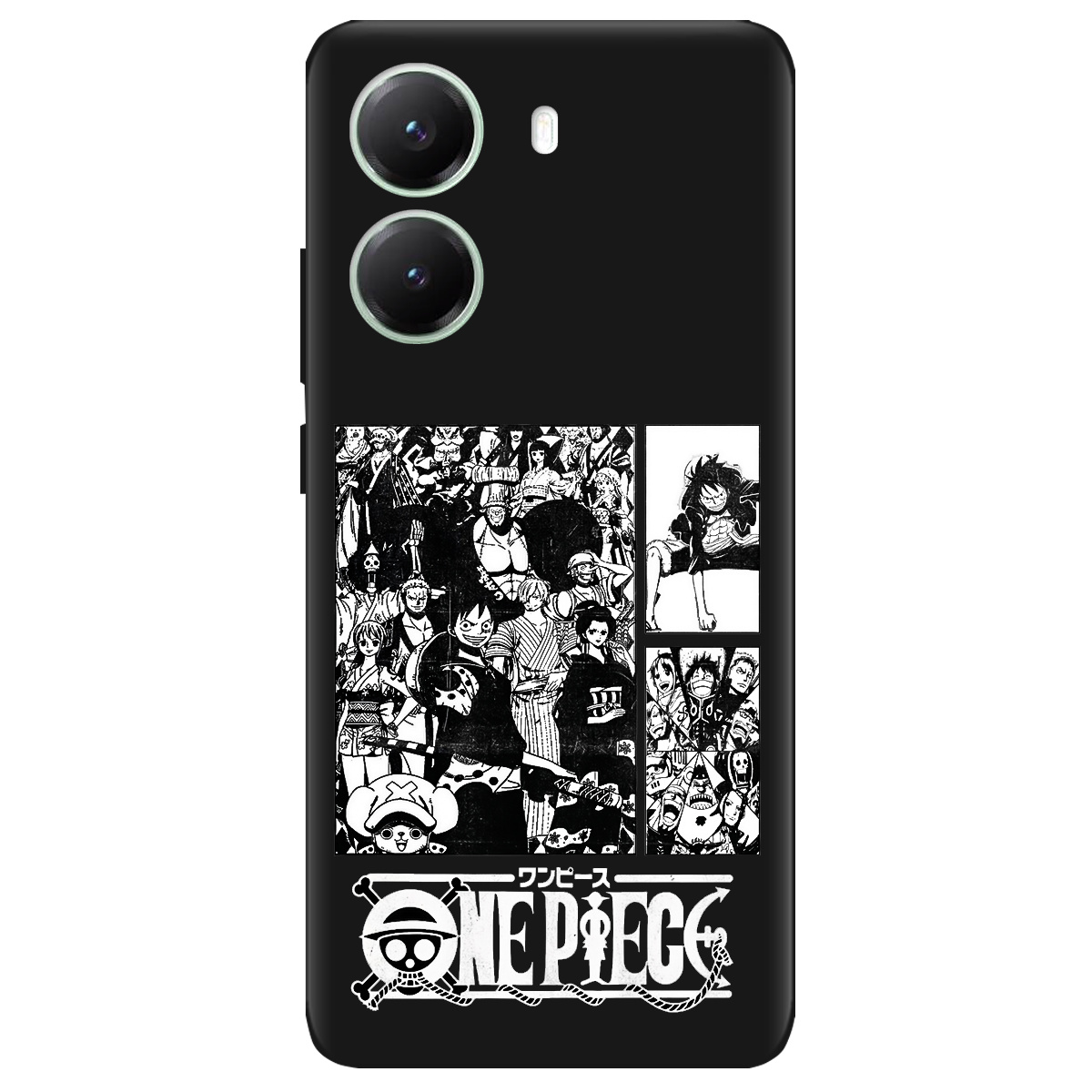 Чехол для Xiaomi Poco X7 Pro черный матовый soft touch Panels - фото 1 - Чехлы для телефонов