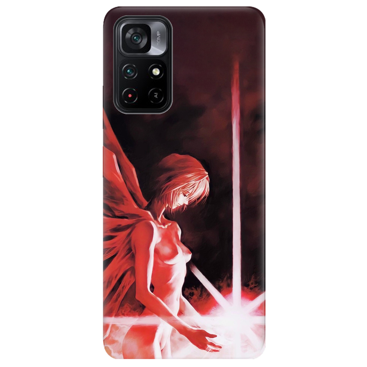 Чохол для Xiaomi Poco M4 Pro 5G Кінець Евангеліону - фото 1 Чохол для Xiaomi Poco M4 Pro 5G Кінець Евангеліону - фото 1 - Чохли для телефонів