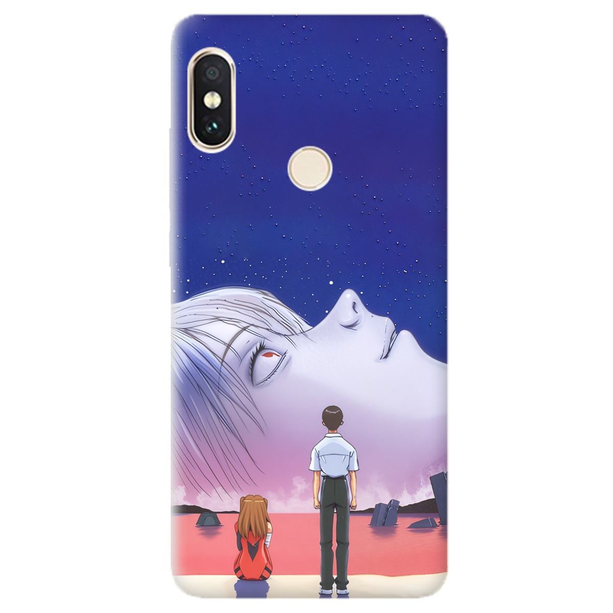 Чехол для Xiaomi Redmi Note 5 Neon Genesis - фото 1 - Чехлы для телефонов