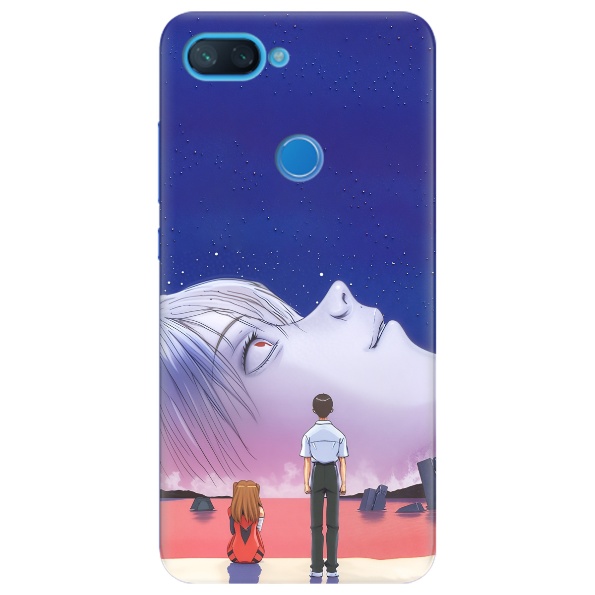 Чехол для Xiaomi Mi 8 Lite Neon Genesis - фото 1 Чехол для Xiaomi Mi 8 Lite Neon Genesis - фото 1 - Чехлы для телефонов