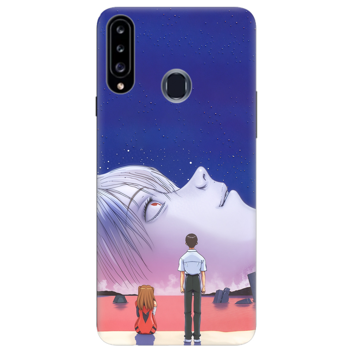 Чохол для Samsung Galaxy A20s Neon Genesis - фото 1 - Чохли для телефонів