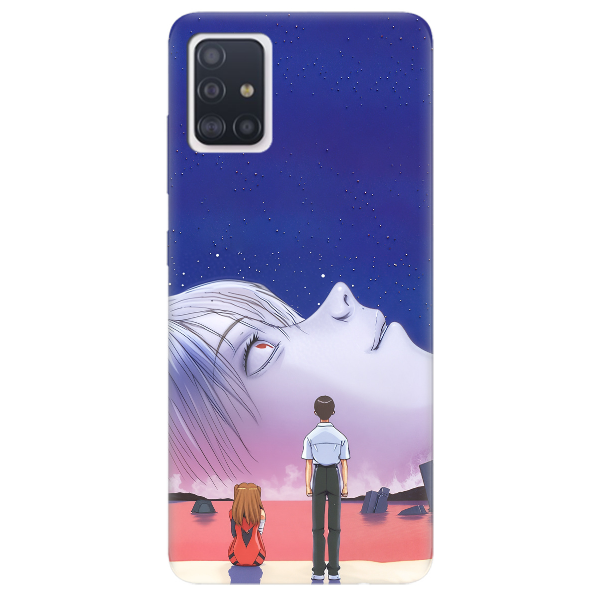 Чехол для Samsung Galaxy A51 Neon Genesis - фото 1 Чехол для Samsung Galaxy A51 Neon Genesis - фото 1 - Чехлы для телефонов