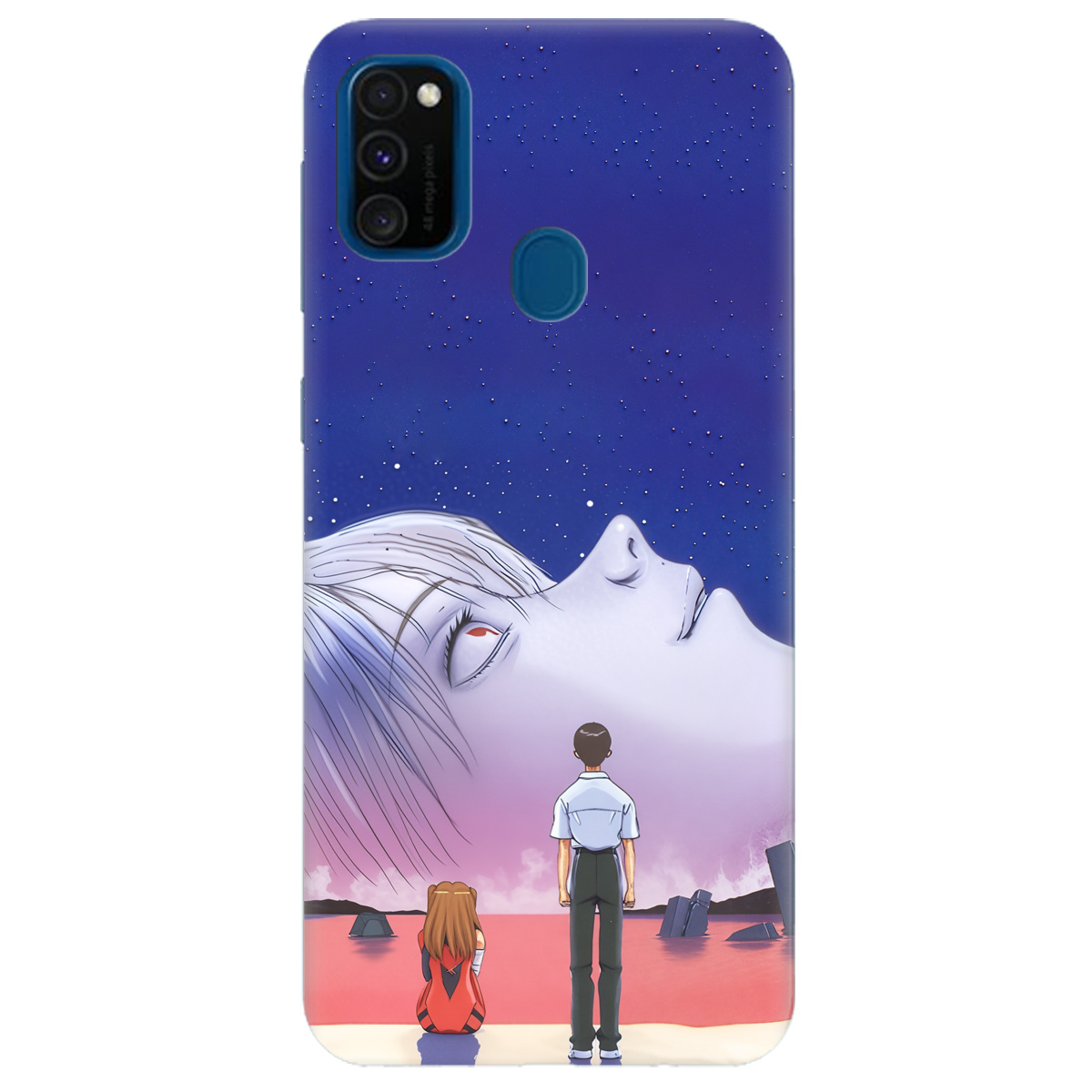 Чохол для Samsung Galaxy M21 Neon Genesis - фото 1 - Чохли для телефонів