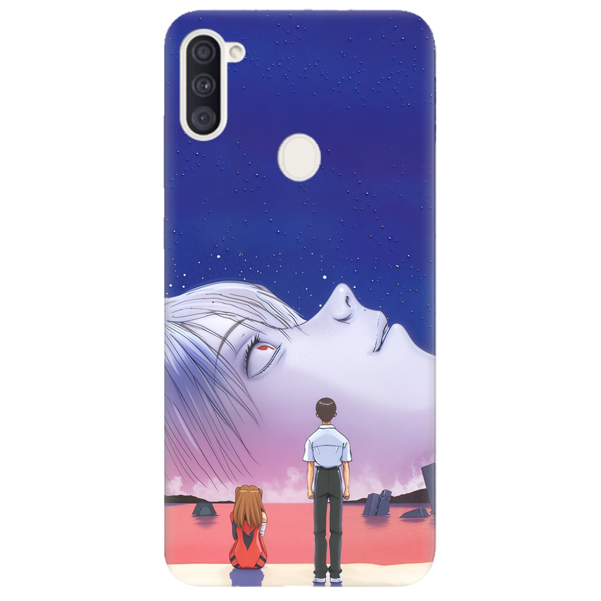 Чохол для Samsung Galaxy M11 Neon Genesis - фото 1 - Чохли для телефонів