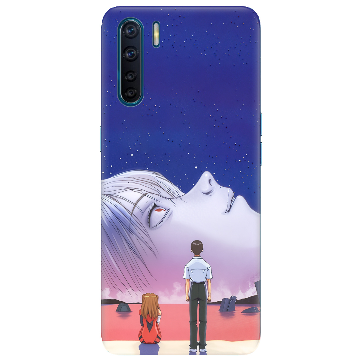 Чехол для Oppo A91 Neon Genesis - фото 1 - Чехлы для телефонов