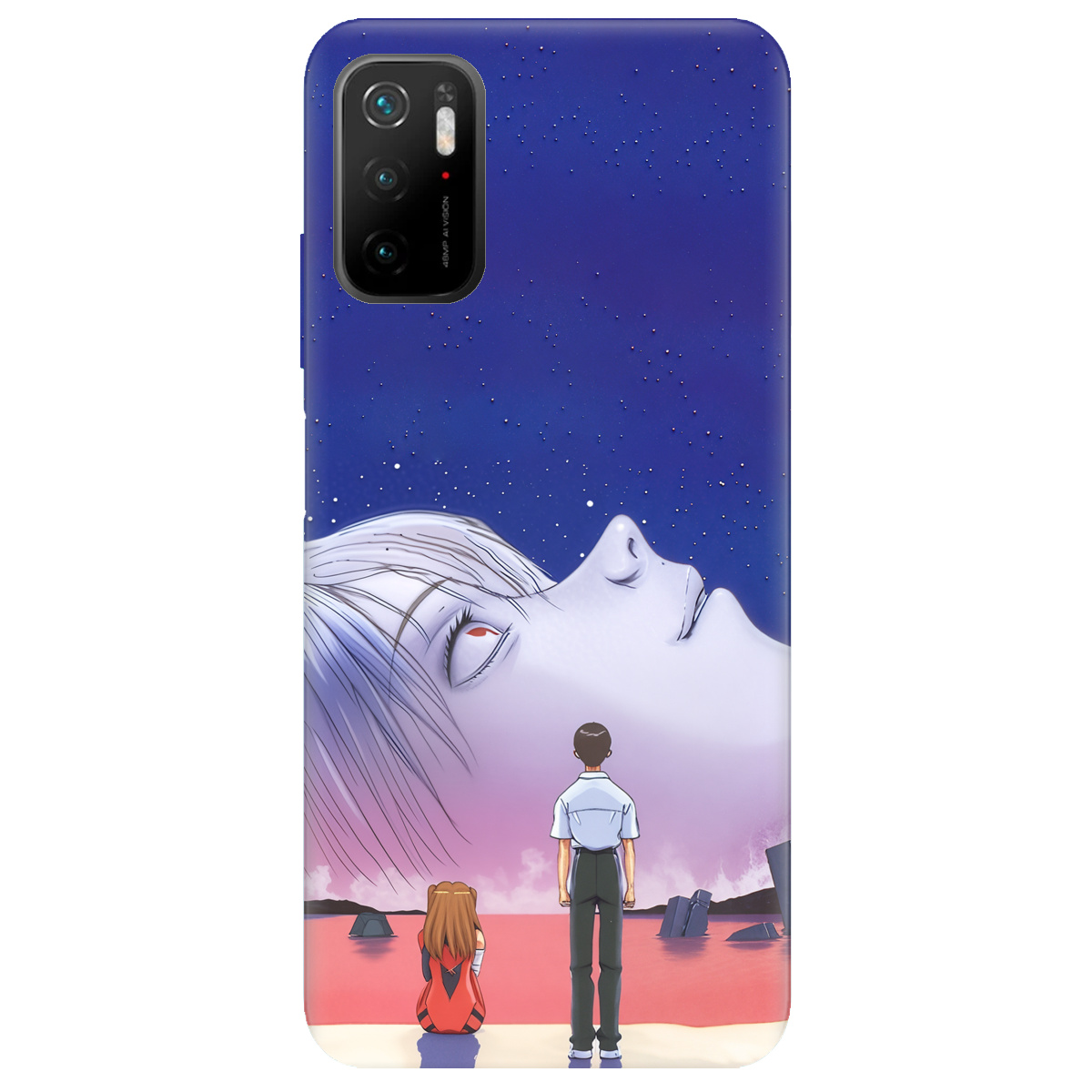 Чехол для Xiaomi Redmi Note 10 5G Neon Genesis - фото 1 - Чехлы для телефонов