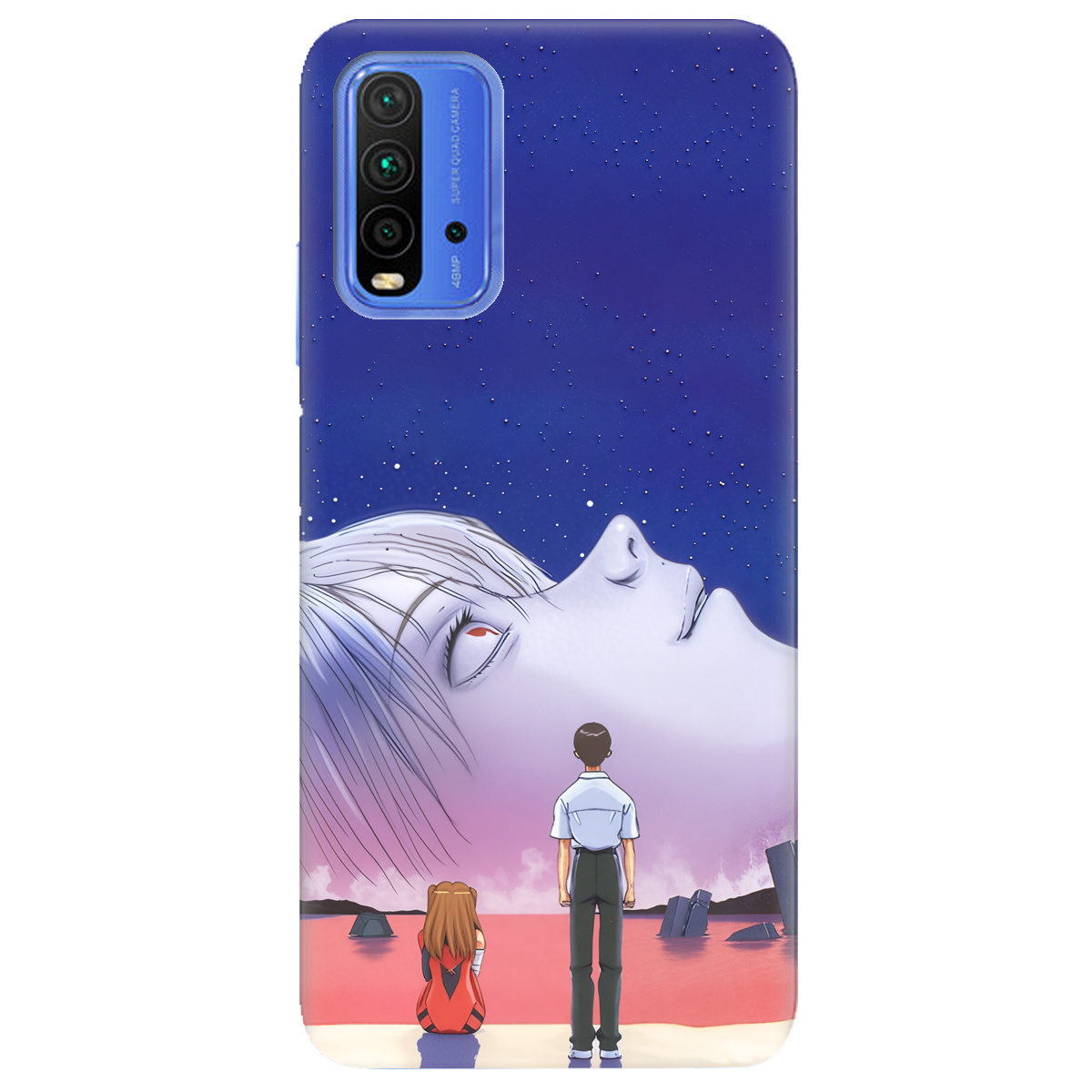 Чехол для Xiaomi Redmi 9T Neon Genesis - фото 1 - Чехлы для телефонов