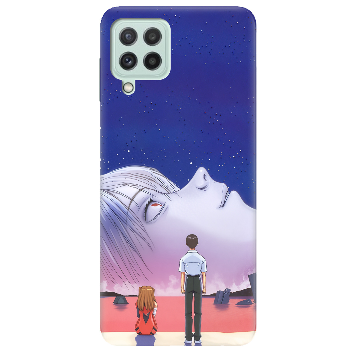 Чохол для Samsung Galaxy M22 Neon Genesis - фото 1 - Чохли для телефонів