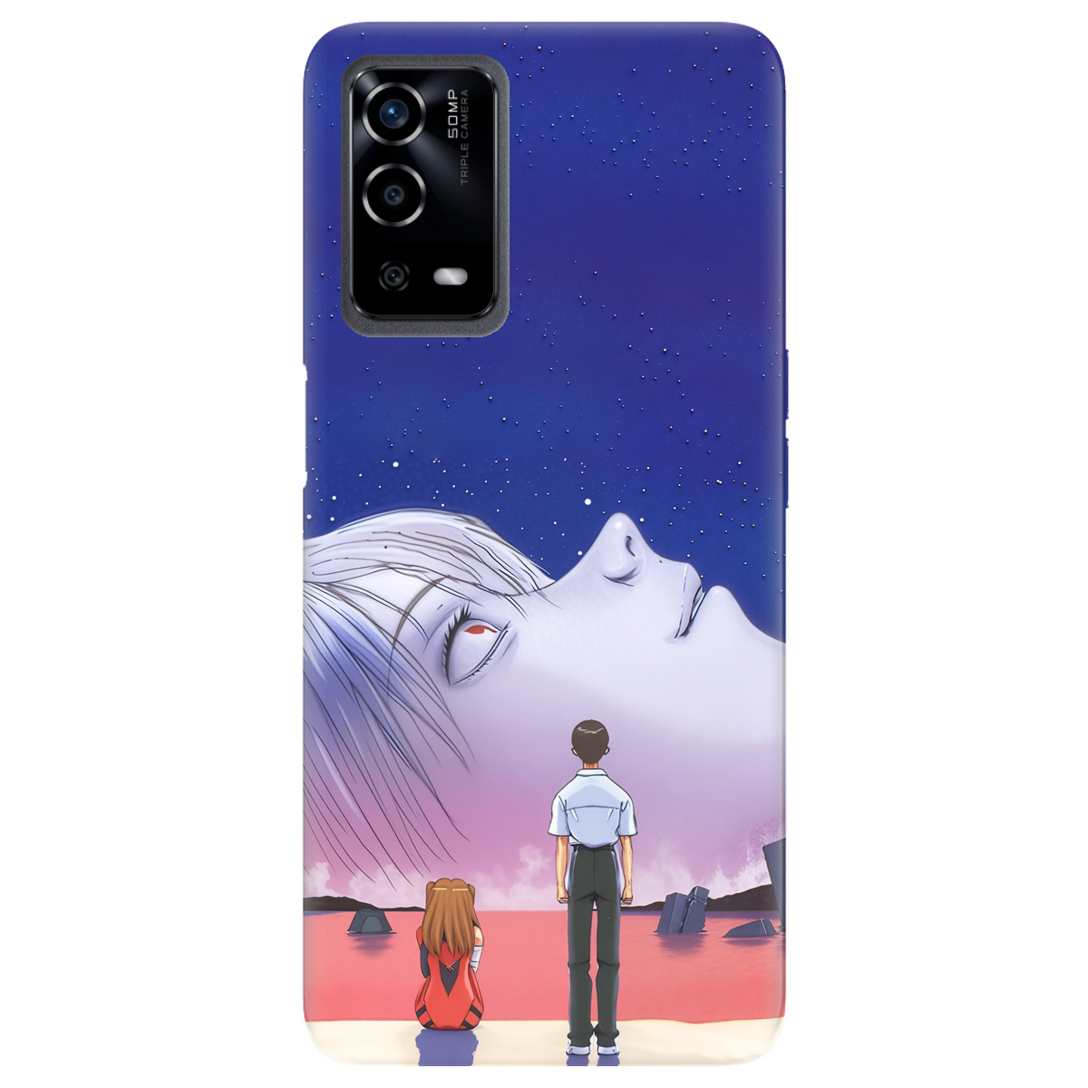 Чехол для Oppo A55 Neon Genesis - фото 1 - Чехлы для телефонов