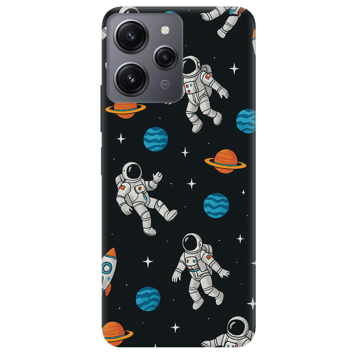 Чехол для Xiaomi Redmi 12 Космічний вайб - фото 1 - Чехлы для телефонов