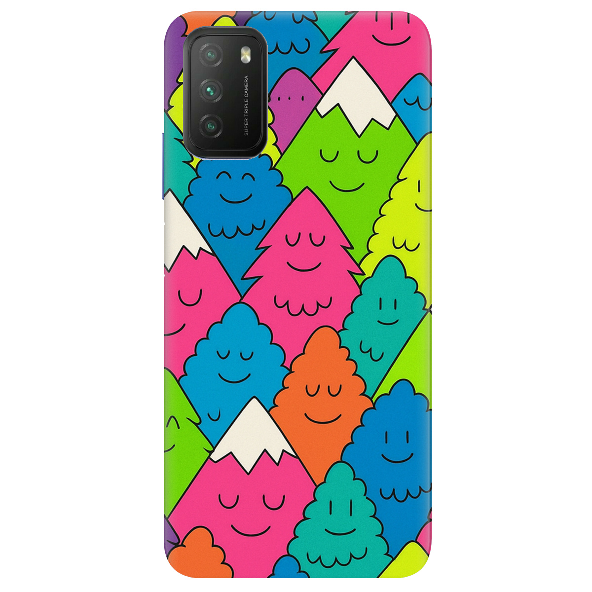 Чехол для Xiaomi Poco M3 Гори настрою - фото 1 Чехол для Xiaomi Poco M3 Гори настрою - фото 1 - Чехлы для телефонов