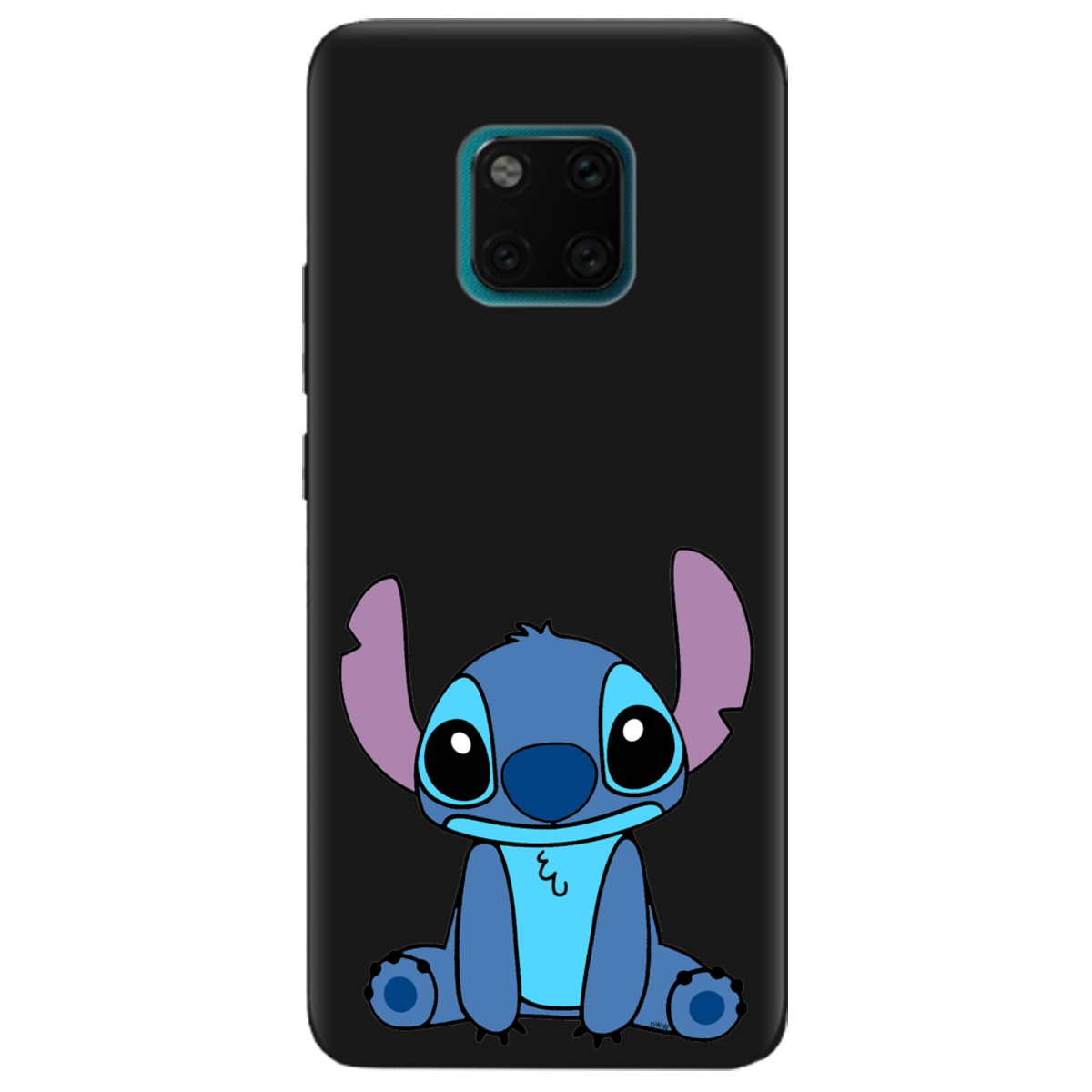 Чехол для Huawei Mate 20 Pro черный матовый soft touch Стіч - фото 1 - Чехлы для телефонов