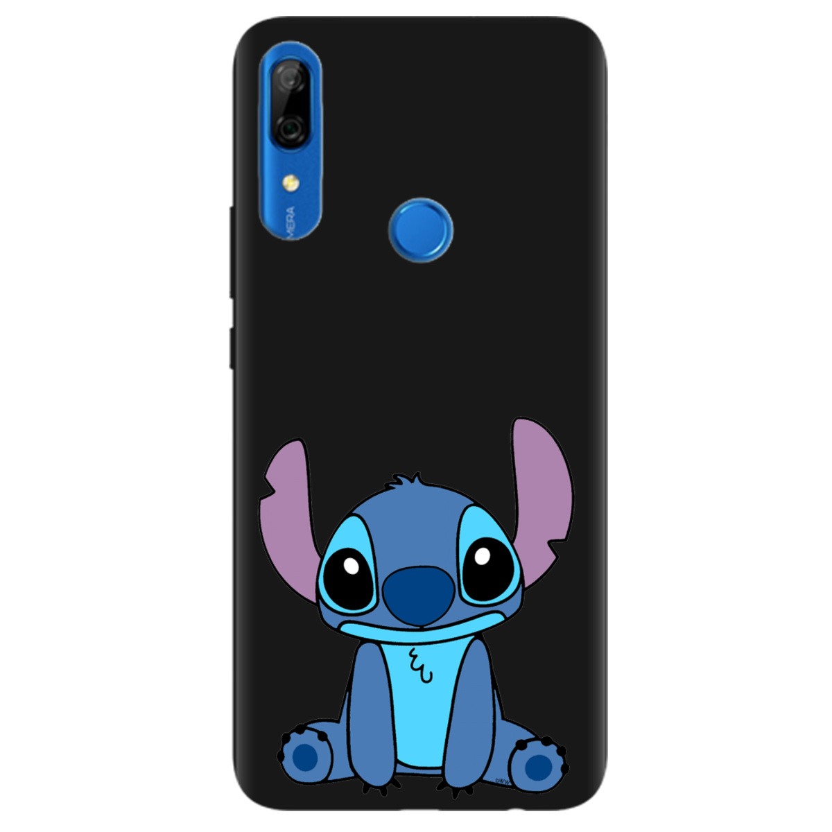 Чохол для Huawei P Smart Z чорний матовий soft touch Стіч - фото 1 - Чохли для телефонів