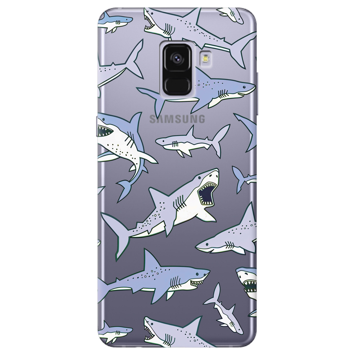 Чехол для Samsung Galaxy A8 Plus 2018 Хижаки - фото 1 - Чехлы для телефонов