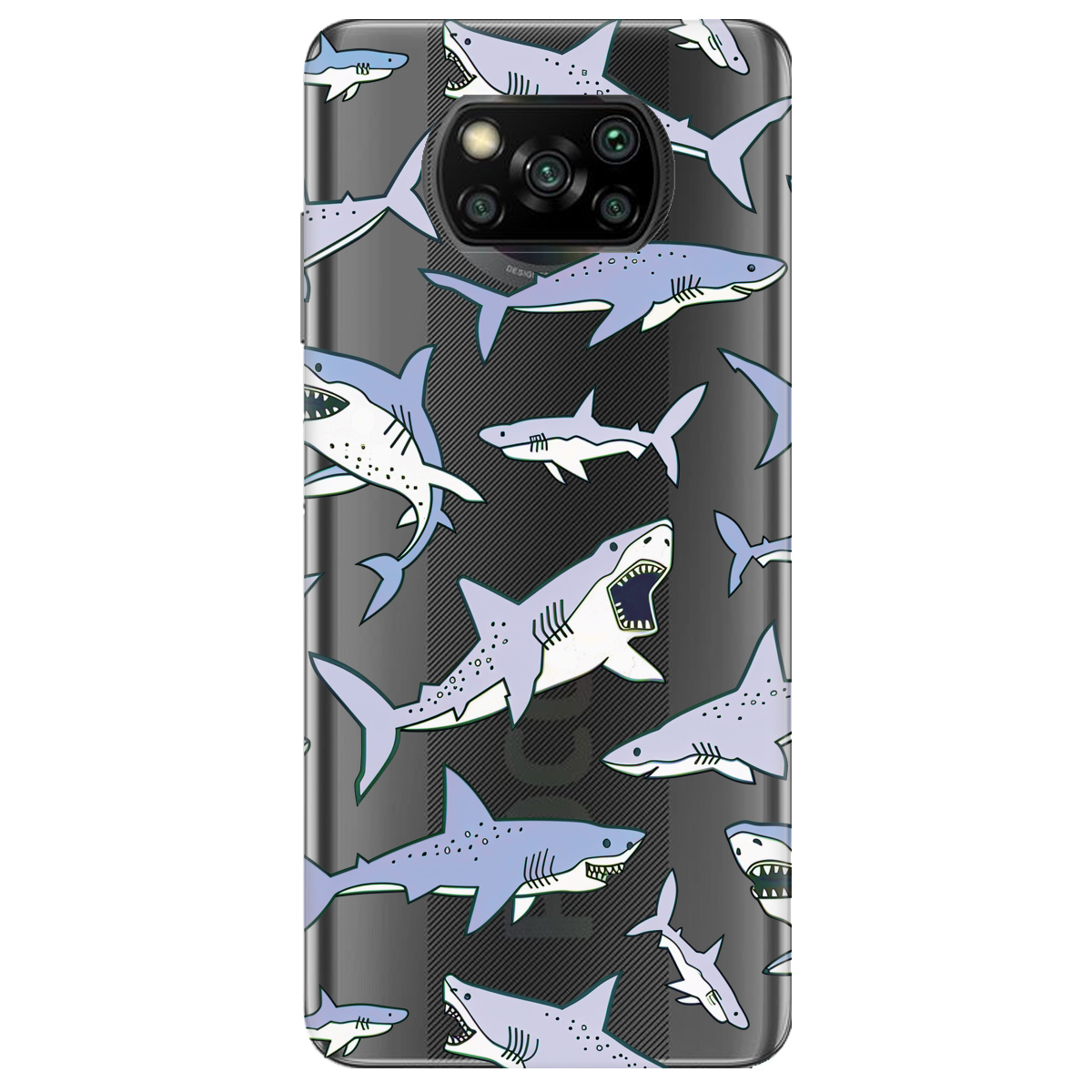 Чохол для Xiaomi Poco X3 Хижаки - фото 1 - Чохли для телефонів