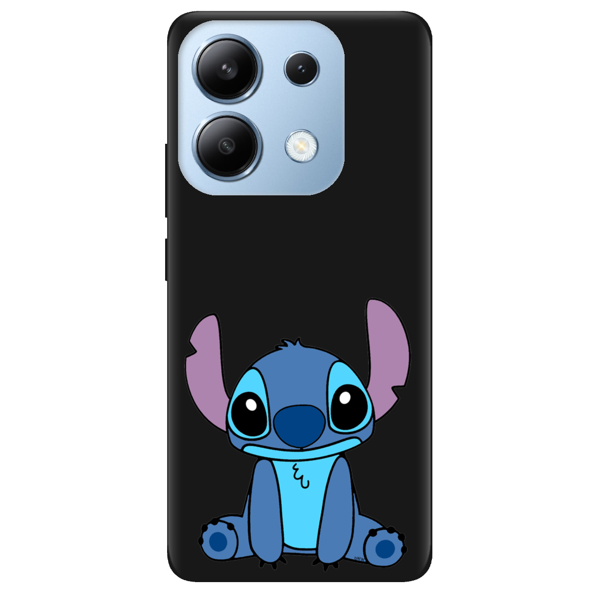 Чехол для Xiaomi Redmi Note 13 4G черный матовый soft touch Стіч - фото 1 Чехол для Xiaomi Redmi Note 13 4G черный матовый soft touch Стіч - фото 1 - Чехлы для телефонов