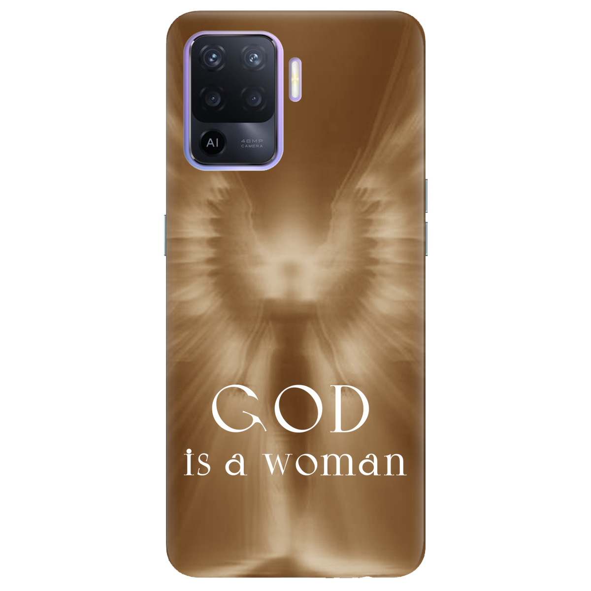 Чехол для Oppo Reno 5 Lite Woman - фото 1 - Чехлы для телефонов