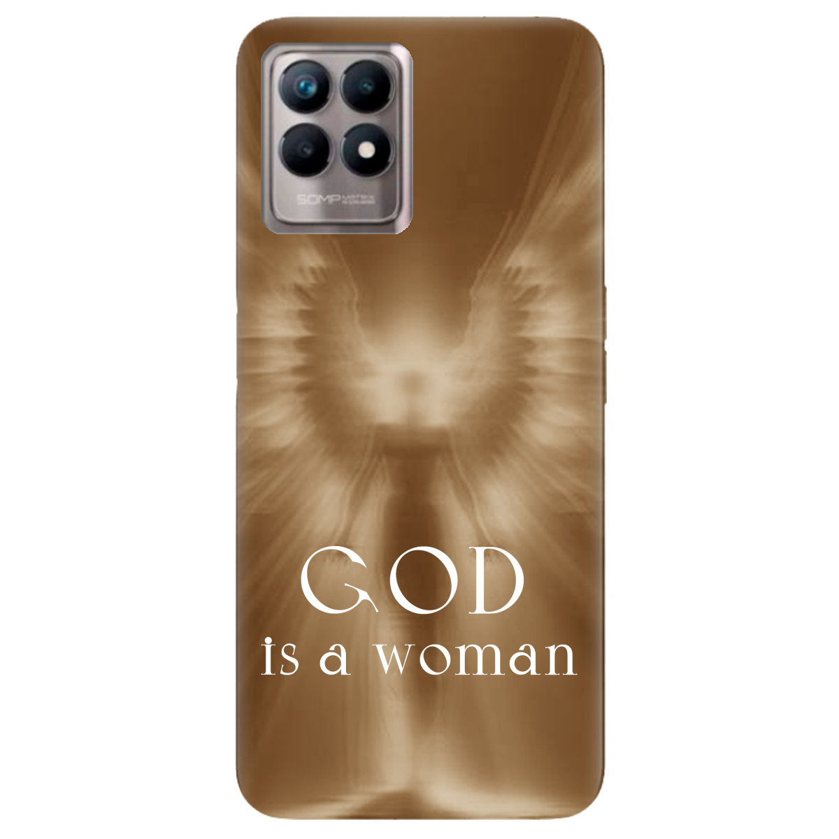 Чохол для Realme 8i Woman - фото 1 Чохол для Realme 8i Woman - фото 1 - Чохли для телефонів
