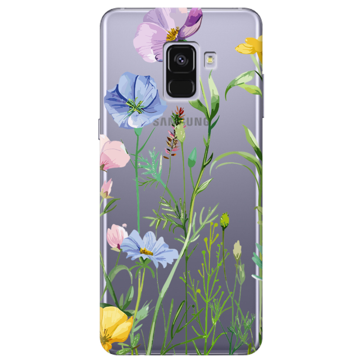 Чохол для Samsung Galaxy A8 2018 Луговий шепіт - фото 1 - Чохли для телефонів