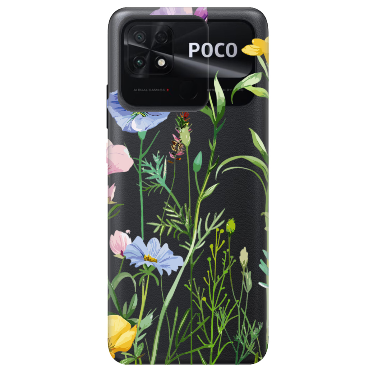 Чехол для Xiaomi Poco C40 Луговий шепіт - фото 1 Чехол для Xiaomi Poco C40 Луговий шепіт - фото 1 - Чехлы для телефонов