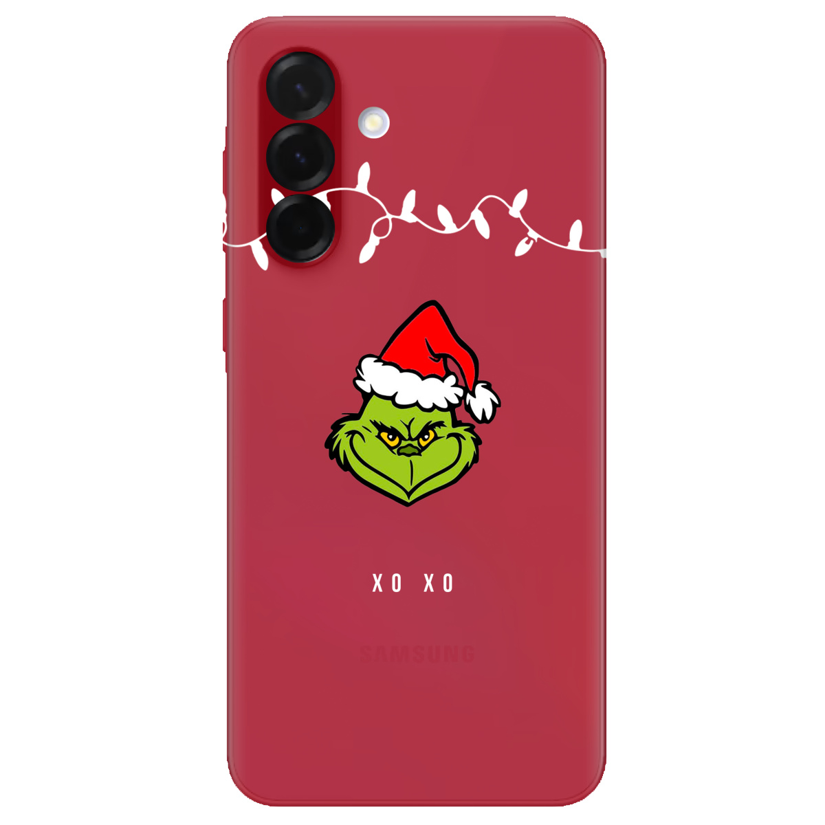 Чехол для Samsung Galaxy A36 Grinch xo xo - фото 1 Чехол для Samsung Galaxy A36 Grinch xo xo - фото 1 - Чехлы для телефонов
