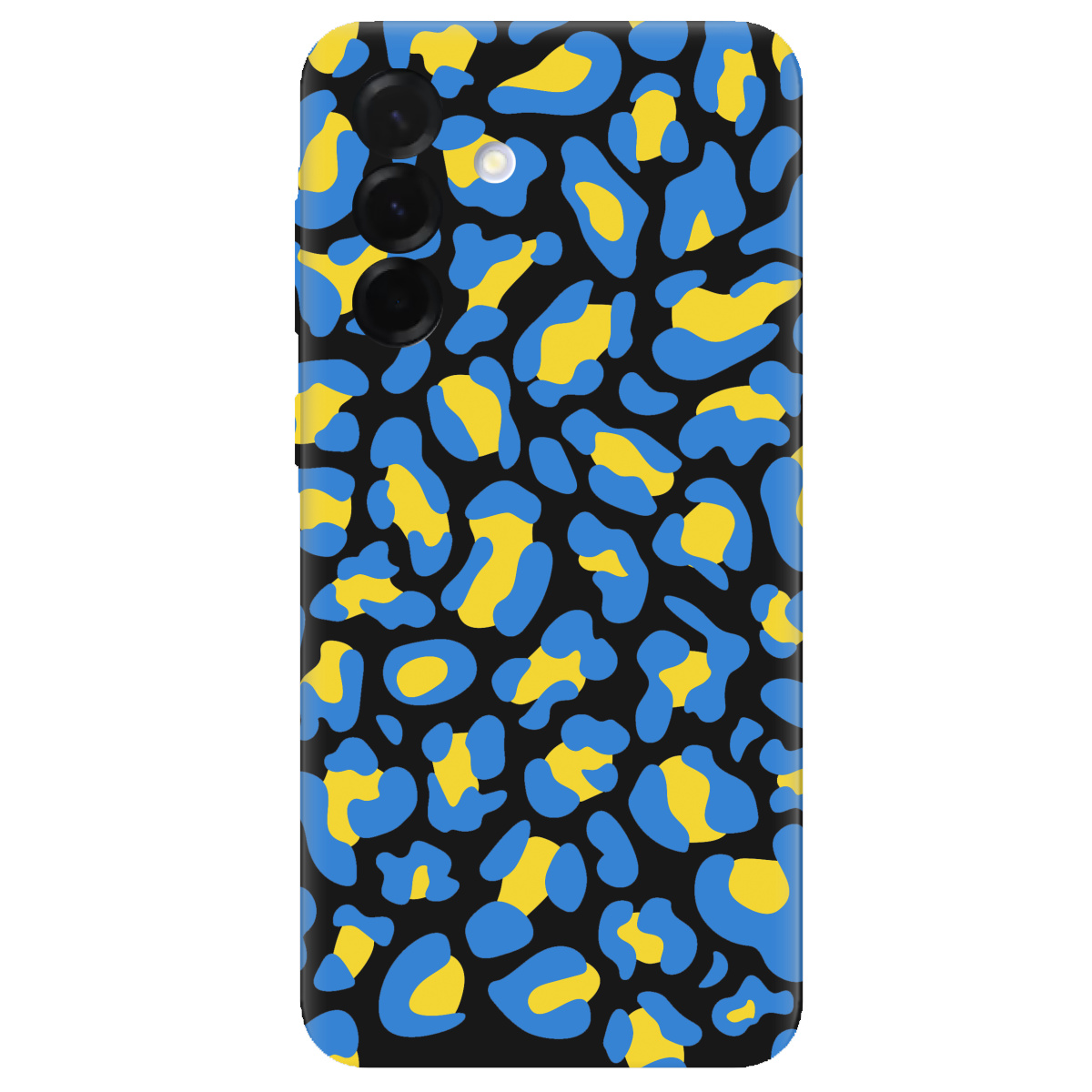 Чехол для Samsung Galaxy A36 черный матовый soft touch LeopardUA - фото 1 - Чехлы для телефонов