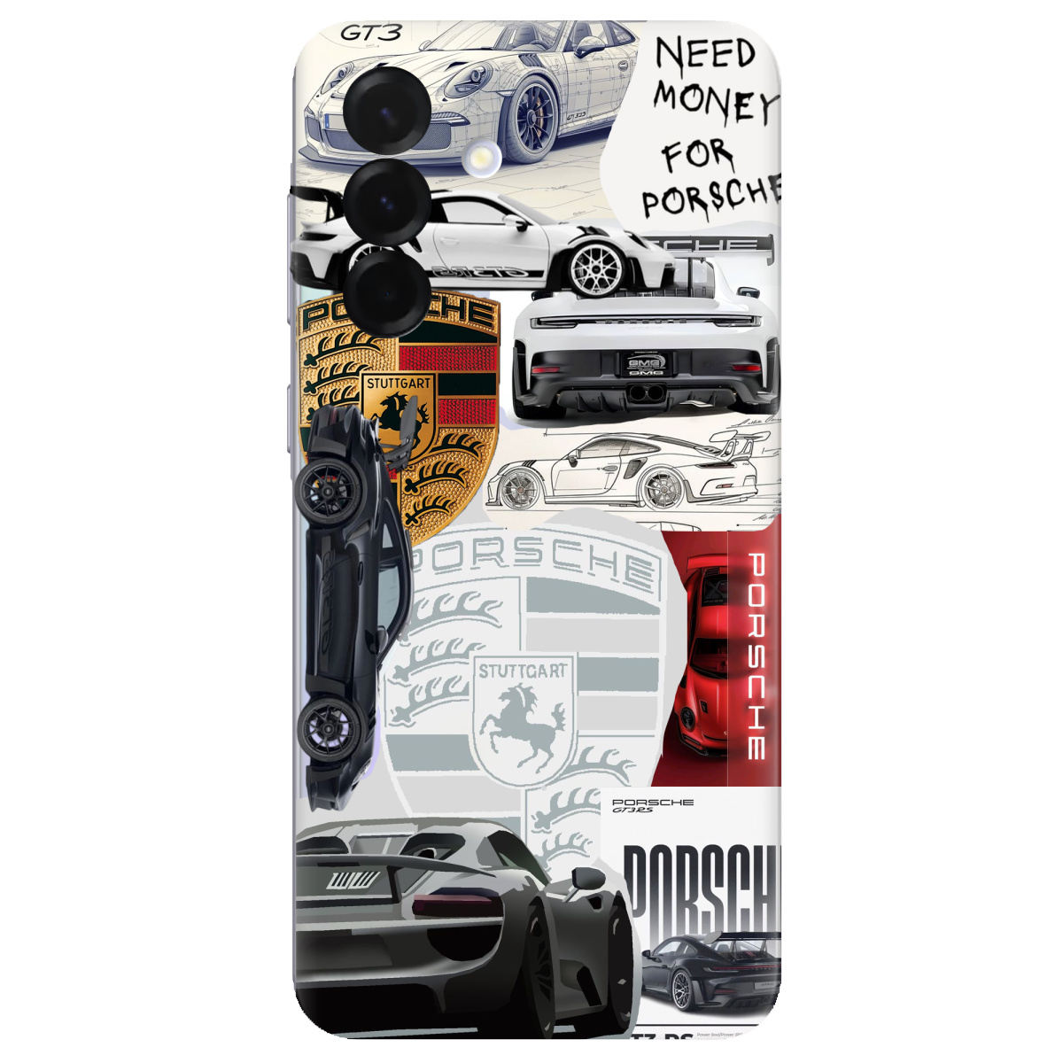 Чехол для Samsung Galaxy A36 Porsche - фото 1 - Чехлы для телефонов