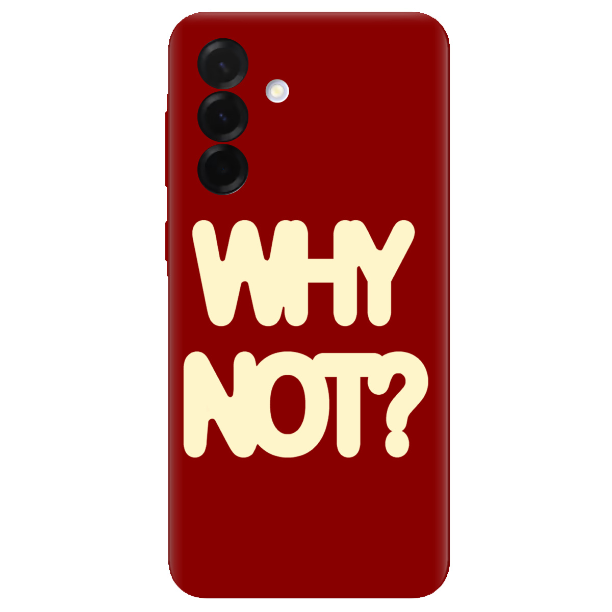 Чехол для Samsung Galaxy A36 Why not - фото 1 Чехол для Samsung Galaxy A36 Why not - фото 1 - Чехлы для телефонов