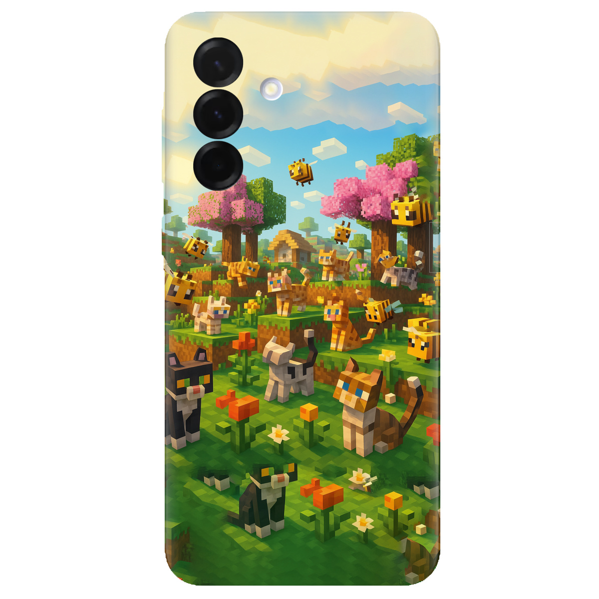 Чохол для Samsung Galaxy A36 Піксельні герої - фото 1 - Чохли для телефонів