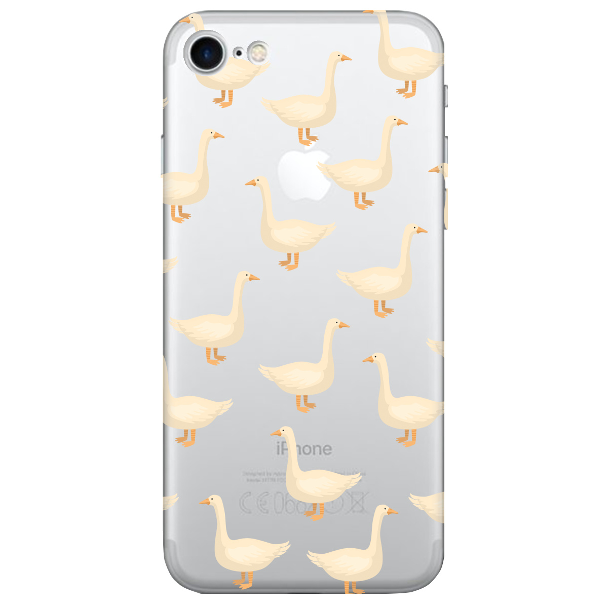 Чехол для Apple iPhone 8 Гуси в тренде - фото 1 - Чехлы для телефонов