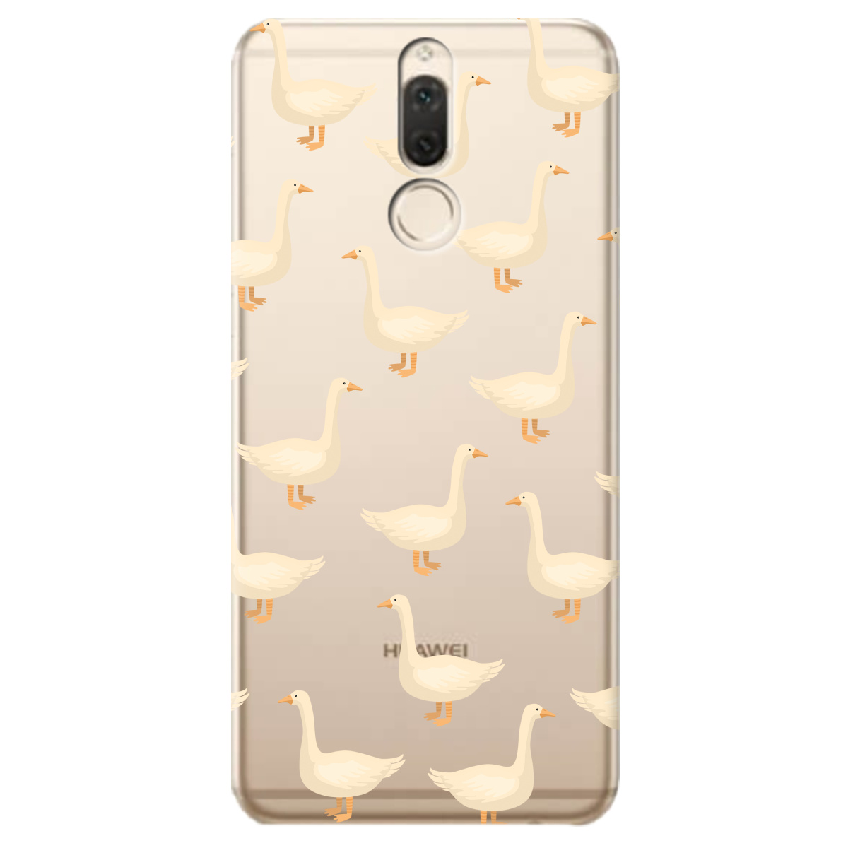 Чохол для Huawei Mate 10 Lite Гуси в тренді - фото 1 - Чохли для телефонів