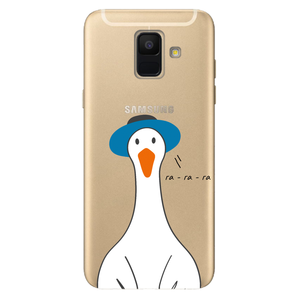 Чехол для Samsung Galaxy A6 2018 Га-га-га - фото 1 - Чехлы для телефонов