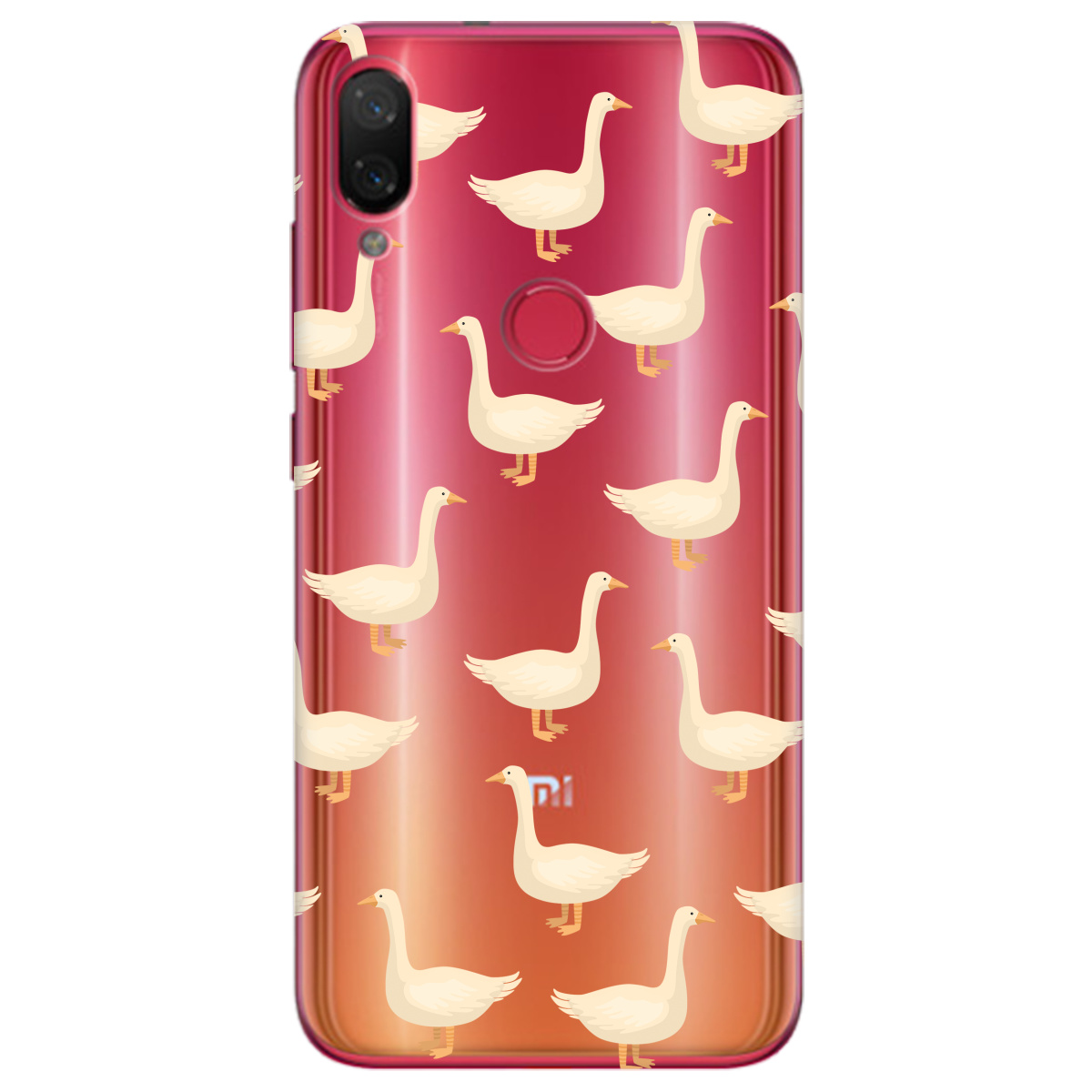 Чехол для Xiaomi Mi Play Гуси в тренде - фото 1 Чехол для Xiaomi Mi Play Гуси в тренде - фото 1 - Чехлы для телефонов