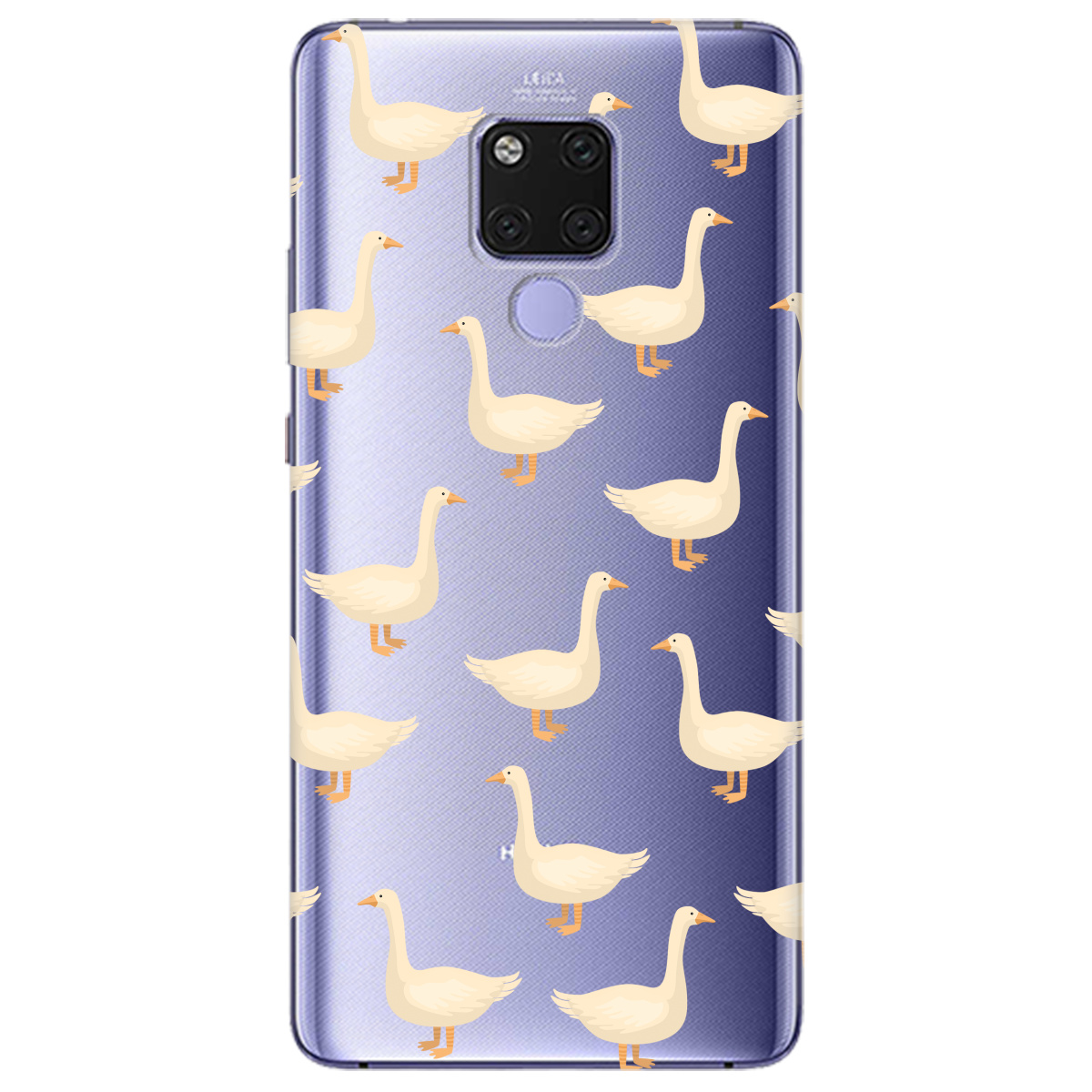 Чохол для Huawei Mate 20 Гуси в тренді - фото 1 Чохол для Huawei Mate 20 Гуси в тренді - фото 1 - Чохли для телефонів
