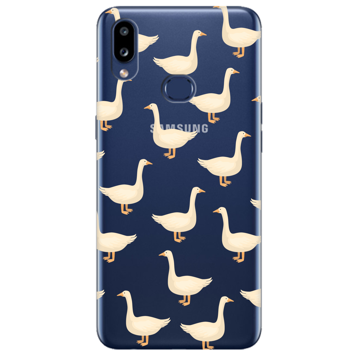Чохол для Samsung Galaxy A10s Гуси в тренді - фото 1 - Чохли для телефонів
