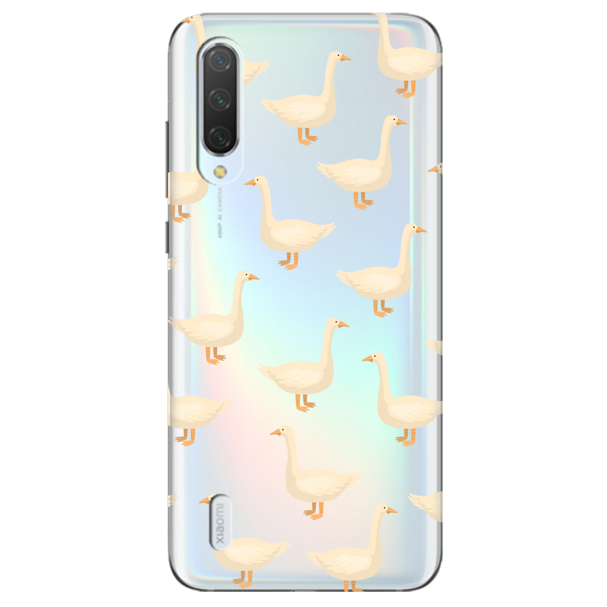 Чохол для Xiaomi Mi 9 Lite Гуси в тренді - фото 1 Чохол для Xiaomi Mi 9 Lite Гуси в тренді - фото 1 - Чохли для телефонів