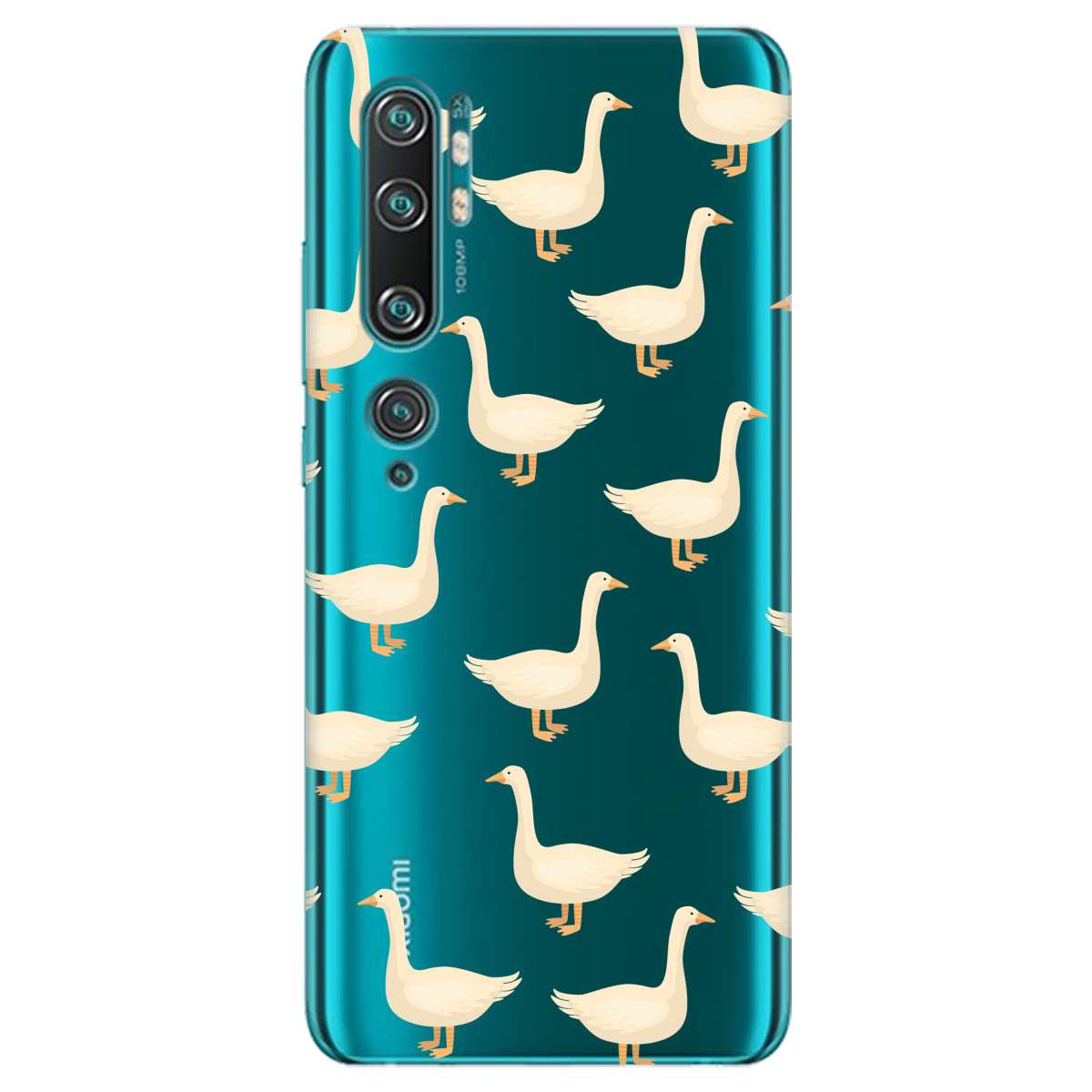 Чохол для Xiaomi Mi Note 10 Гуси в тренді - фото 1 - Чохли для телефонів
