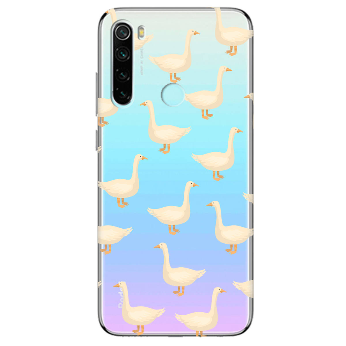 Чехол для Xiaomi Redmi Note 8T Гуси в тренде - фото 1 Чехол для Xiaomi Redmi Note 8T Гуси в тренде - фото 1 - Чехлы для телефонов