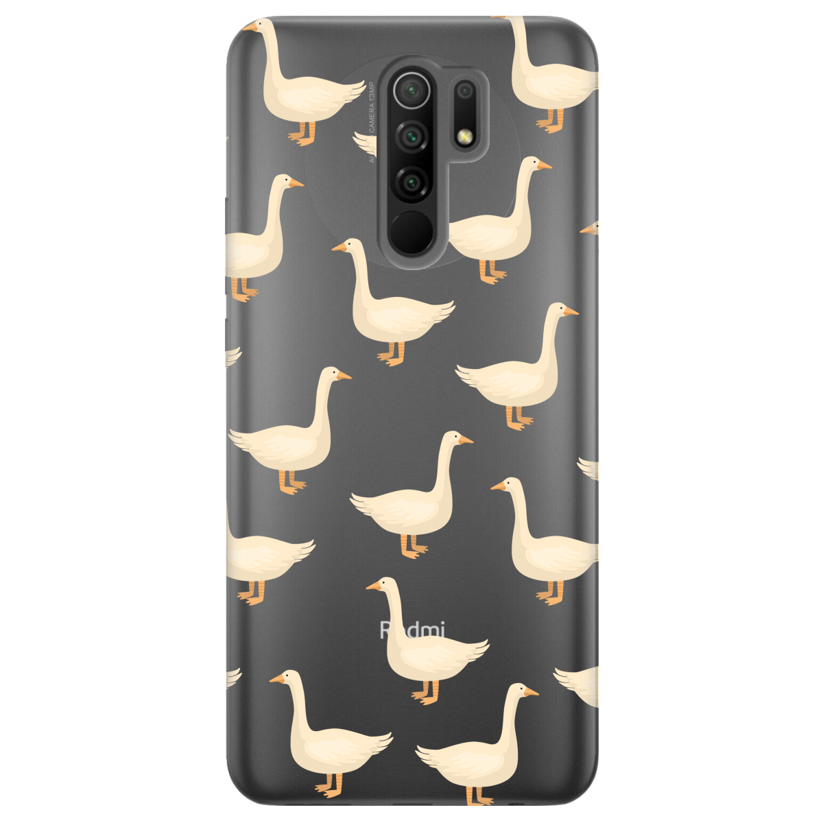 Чехол для Xiaomi Redmi 9 Гуси в тренде - фото 1 - Чехлы для телефонов