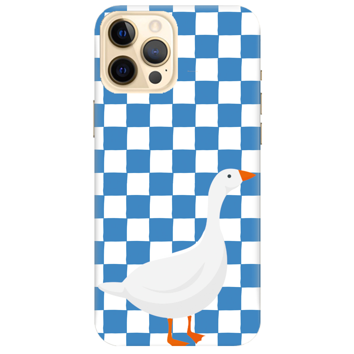 Чехол для Apple iPhone 12 Pro Max Гусь - фото 1 Чехол для Apple iPhone 12 Pro Max Гусь - фото 1 - Чехлы для телефонов