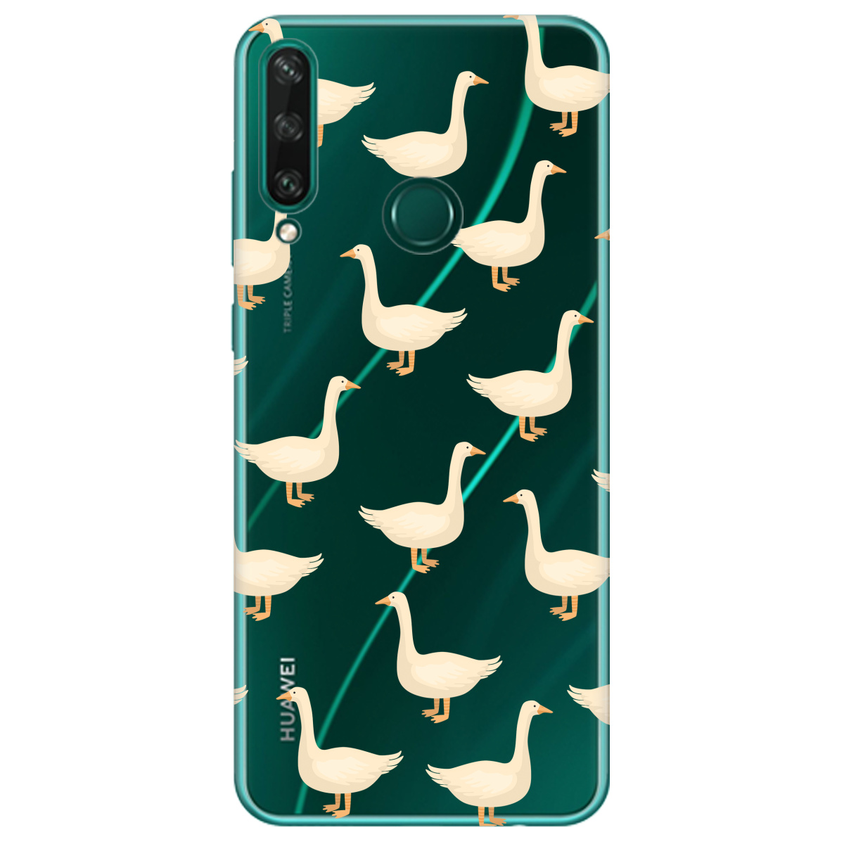Чехол для Huawei Y6p Гуси в тренде - фото 1 - Чехлы для телефонов
