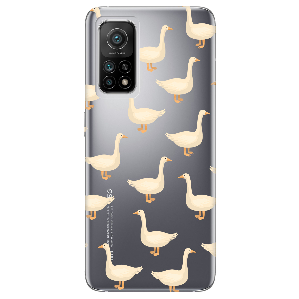 Чехол для Xiaomi Mi 10T/ Mi 10T Pro Гуси в тренде - фото 1 - Чехлы для телефонов
