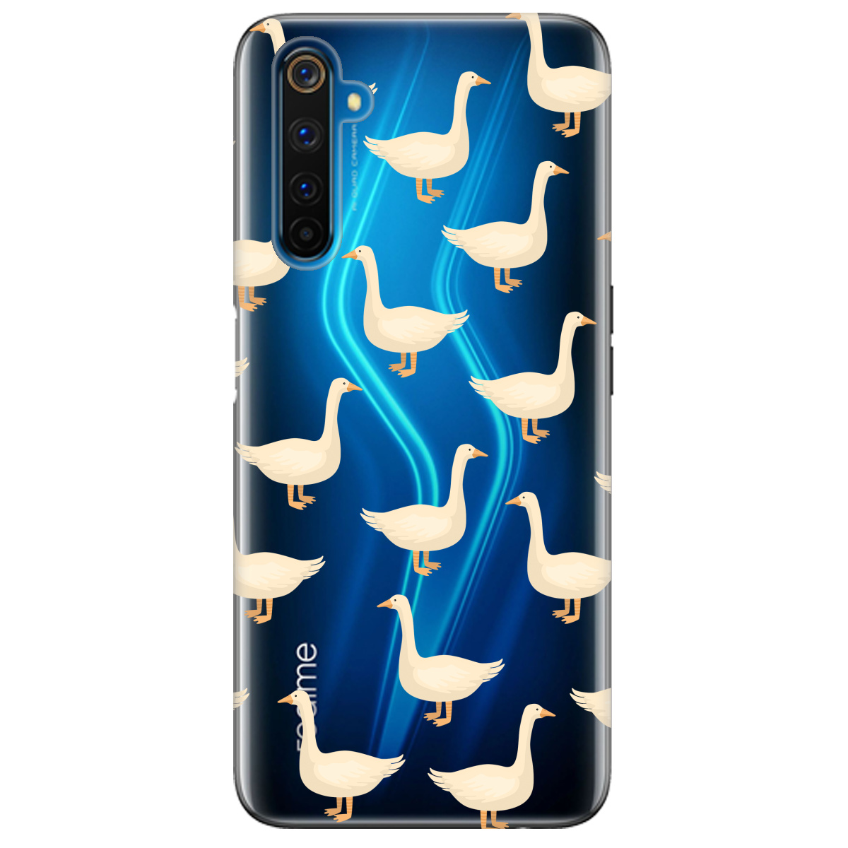Чехол для Realme 6 Pro Гуси в тренде - фото 1 - Чехлы для телефонов